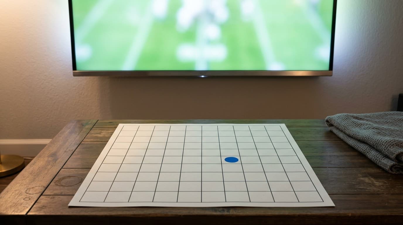 football squares winning square each quarter