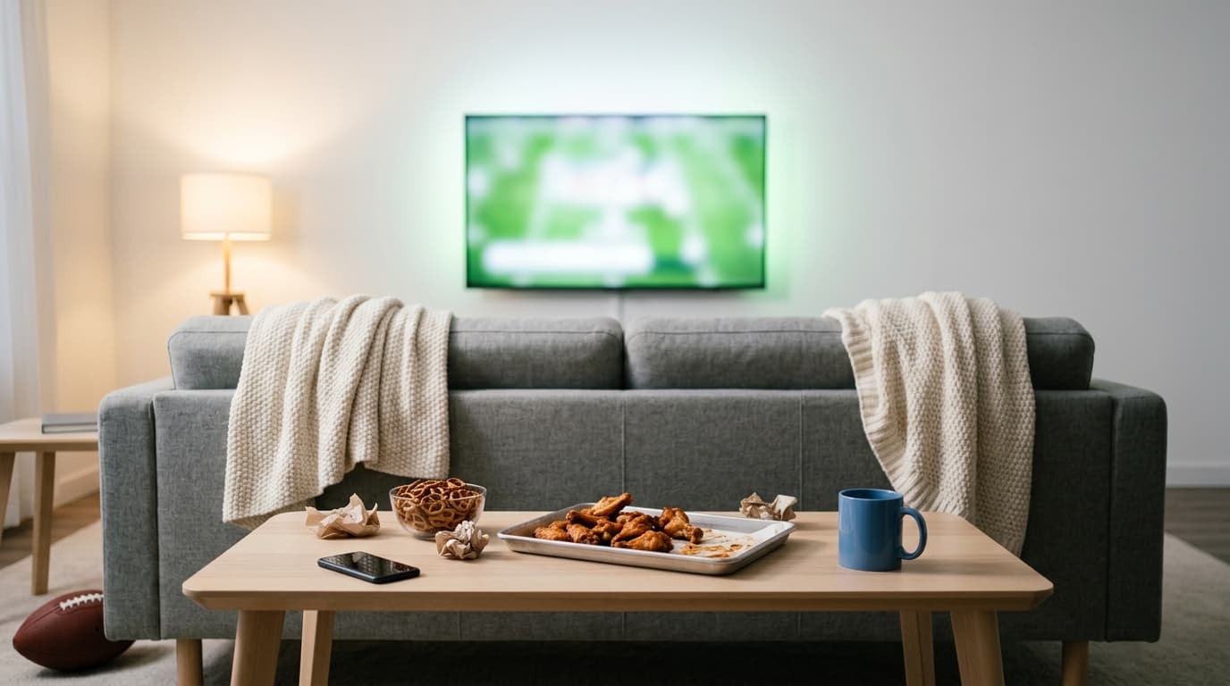 super bowl squares on game day
