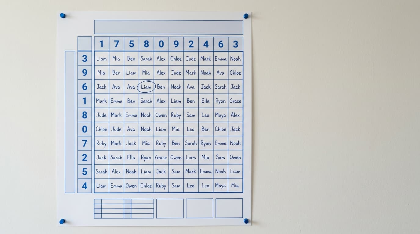 world series squares winning square